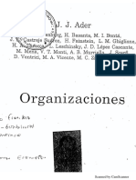 Ader. Organizaciones