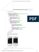 Android - How To Align Views at The Bottom of The Screen - Stack Overflow