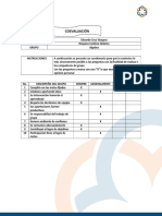 Coevaluacion Algebra EZDR