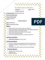 PLAN DE CLASE N° 2  MATEMATICA.docx