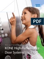 Kone High Performance Door Systems - tcm25 18817 PDF