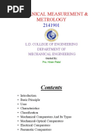 Measurement and Metro-Logy