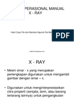 SISTEM OPERASIONAL X - RAY - PPSX