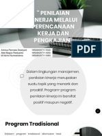 Penilaian Kinerjaa Melalui Perencanaan Kerja Dan Pengkajian