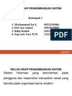 Siklus Hidup Pengembangan Sistem