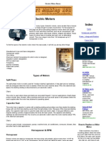 Electric Motor Basics