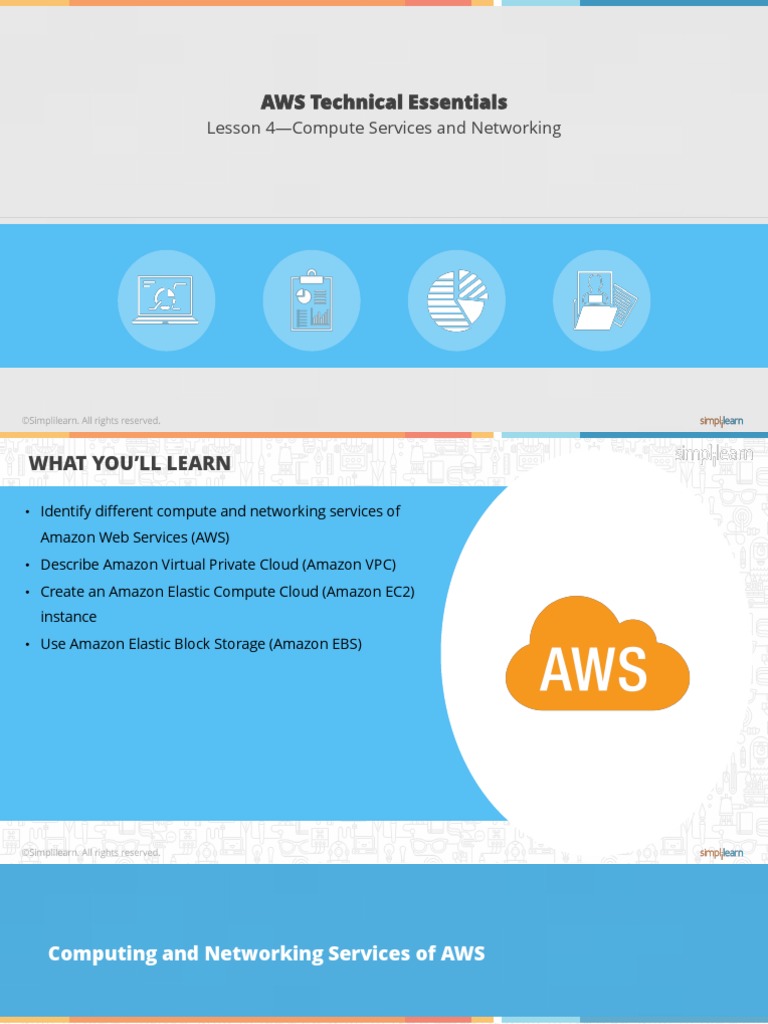 AWS Compute and Networking Services Guide | PDF | Cloud Computing ...