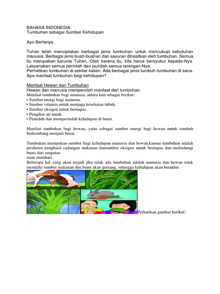 780 Koleksi Gambar Manfaat Hewan Dan Tumbuhan Bagi Manusia HD Terbaik