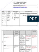 maths  week 9 planning 