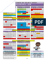 Calendario Secundaria 2018 Secretario Mike