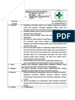 SOP Pemeliharaan Alat Radiodiagnostik