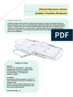 Lumbar Traction Protocols Clinical Resource Series