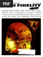 Audio 1982 02 PDF | PDF | Phonograph | Loudspeaker