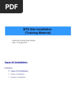 BTS Site Installation