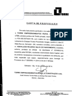 Carta de Preposição Adenilson Ricardo