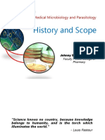 History and Scope: Medical Microbiology and Parasitology