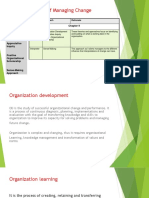 Organizational Development