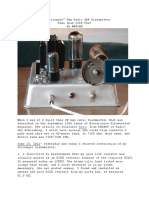 The Scrounger A Ham Radio Transmitter Project