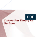 Cultivation Theory of Gerbner