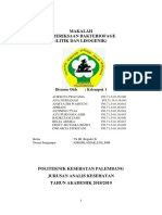 Makalah Pemeriksaan Bakteriofage (Litik Dan Lisogenik) : Disusun Oleh: Kelompok 1