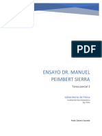 Ensayo sobre el Dr. Manuel Peimbert Sierra y su trayectoria como científico