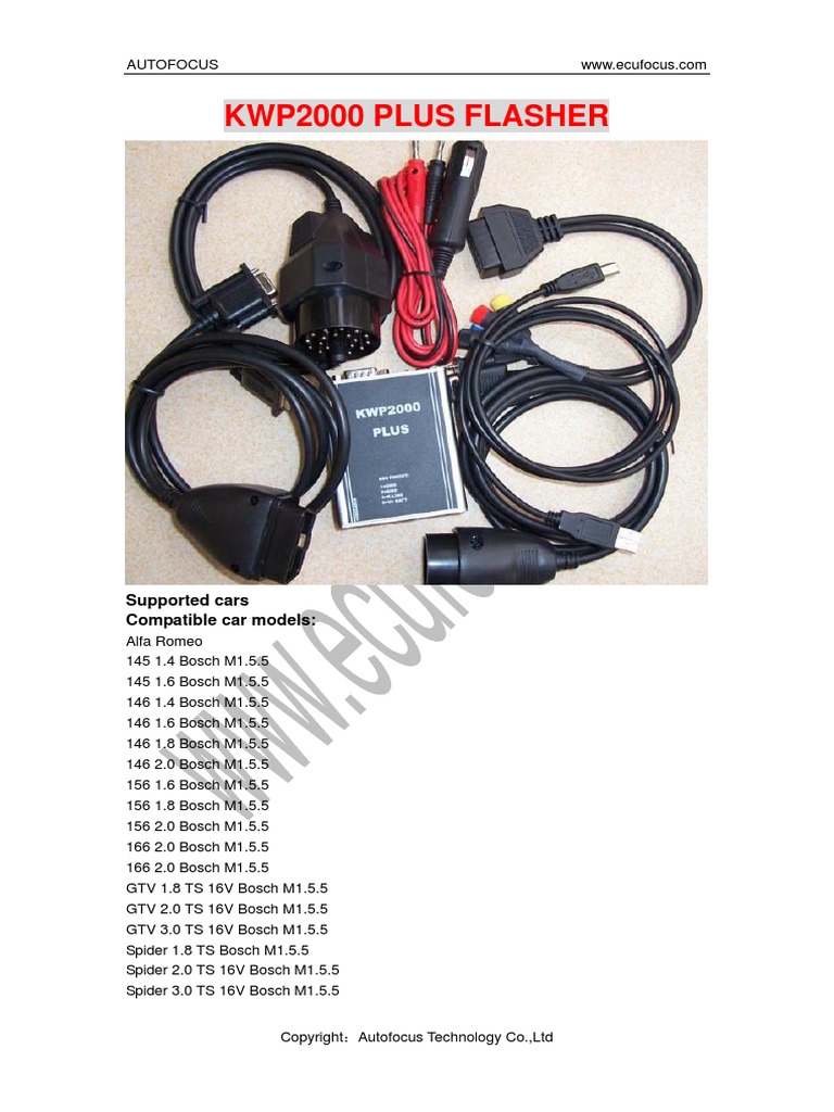 KWP2000 Plus PDF | PDF
