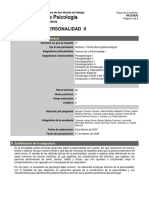 Teoria de La Personalidad Datos Generales PDF