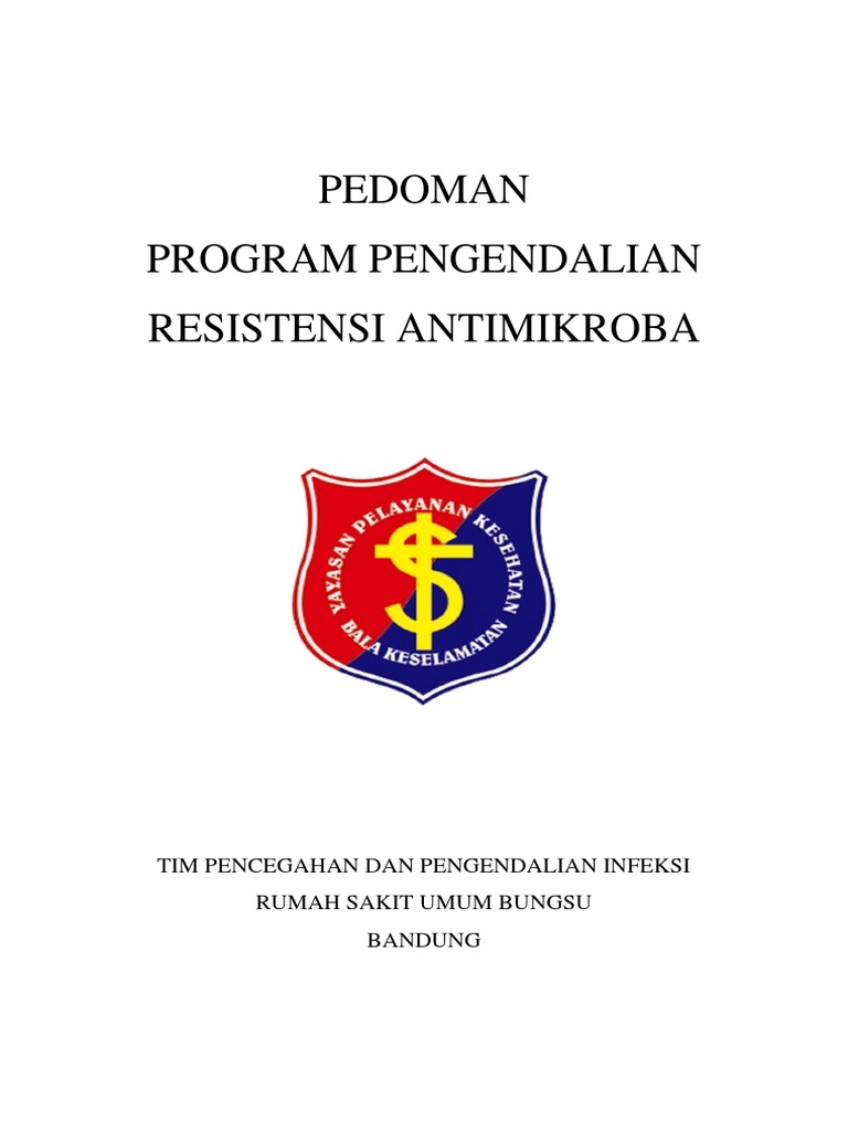 Pedoman Pengendalian Resistensi Antimikroba Pdf Pengembangan Diri