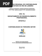 DIREITO ECLESIÁSTICO - CONTABILIDADE