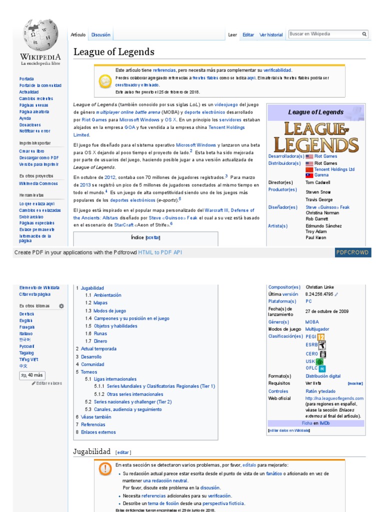 Escondidas LoL - Por GoDsL | PDF | Ocio, image size:768x1024