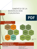 Instrumentos de La Investigación Cualitativa