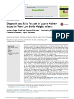 Diagnosis and Risk Factor of AKI