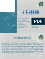 Presentasi JCloze - Aplikasi TIK