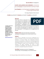 Dialnet LaEducacionComoPracticaDeLaLibertad 6110073 PDF