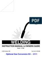 Welding: Instruction Manual & Owners Guide