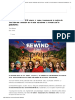 YouTube Rewind 2018_ Cómo El Video Resumen de Lo Mejor de YouTube Se Convirtió en El Más Odiado en La Historia de La Plataforma - BBC News Mundo