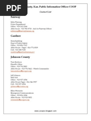 Contact List