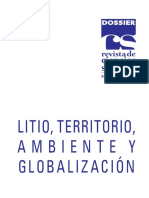 Litio, territorio y globalización: recursos estratégicos en el contexto del cambio climático