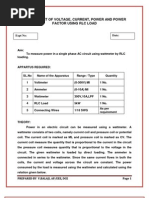 New First Year Electrical Lab Manual