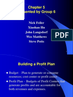 Chapter 5 Building Profit Plan