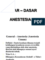 1. Kuliah Dasar – Dasar Anestesi Edit