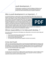 What Is Youth Development