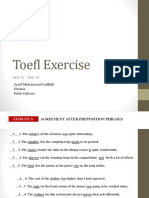 Toefl Exercise: Skill 11 - Skill 13