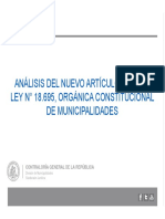 31 Nuevo Artículo 16 de La Ley #18.695