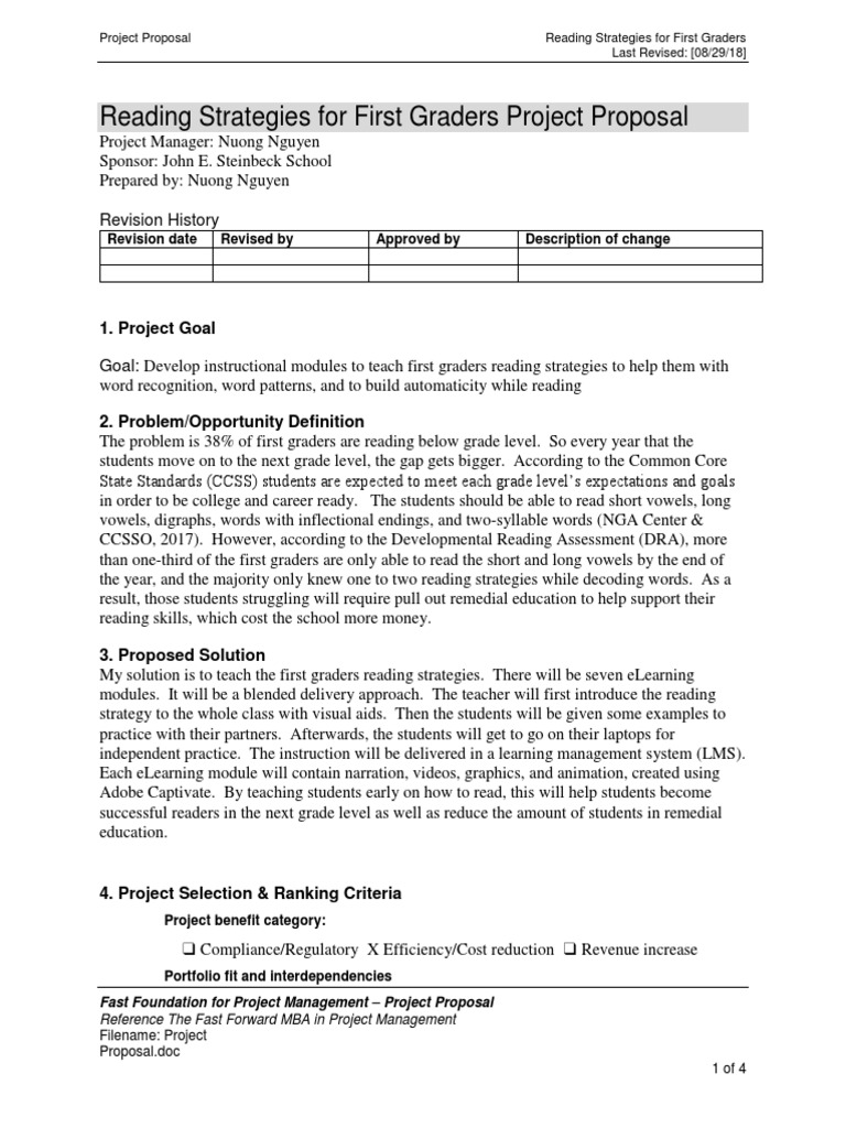 Project Proposal Nguyen | PDF | Educational Technology | Teachers