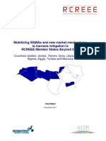 Mobilizing NAMAs in RCREEE Member States