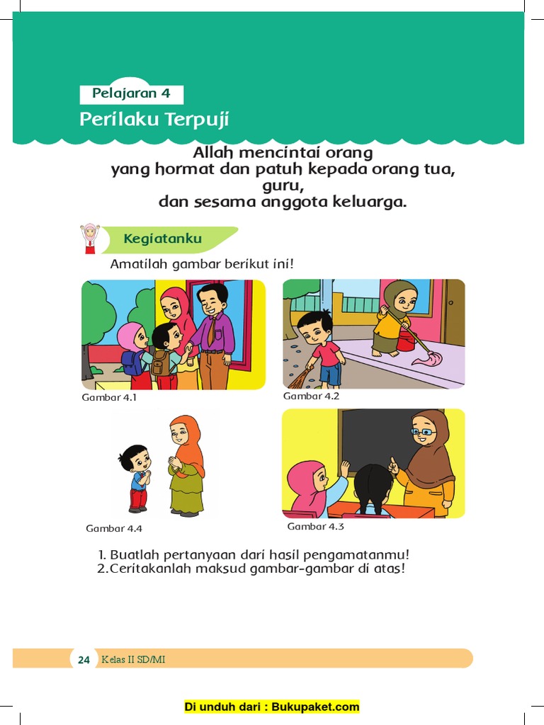 Pelajaran 4 Perilaku Terpuji