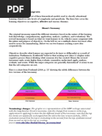 Bernadette A. Divinagracia: Bloom's Taxonomy