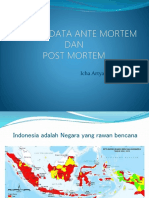 Aplikasi Data Ante Mortem Dan