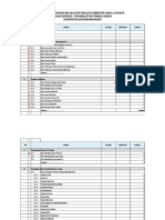 Rencana Anggaran Belanja Fakultas Semester Ganjil 2018/2019